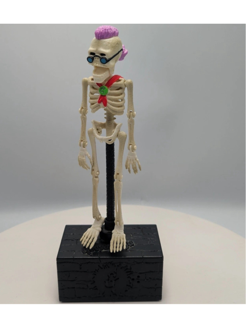 Toymax 1996 Goosebumps CURLY SKELETON Motion Creatures #60102 Working Vintage